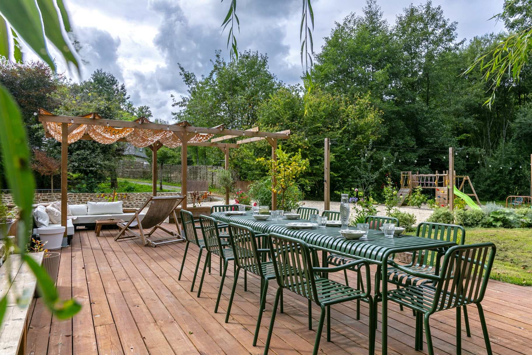 The deck
